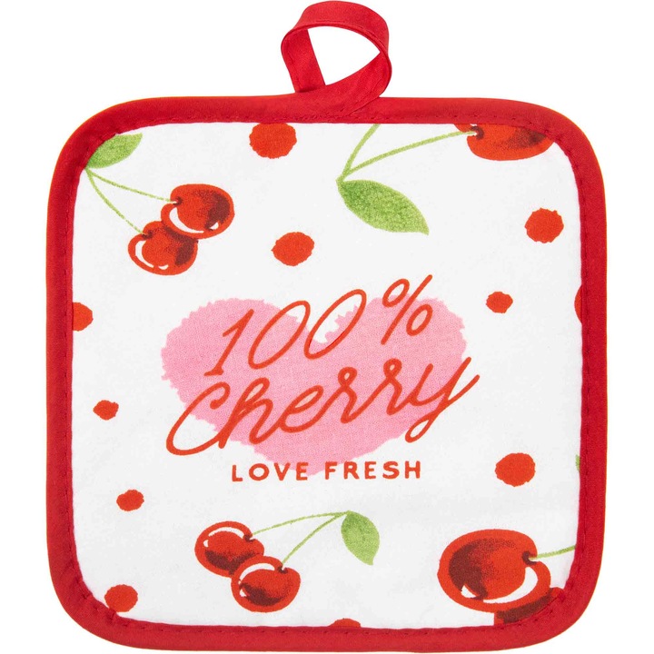 Edénytartó, Spod Igly i Nitki, pamut/poliészter, 18 x 18 cm, többszínű