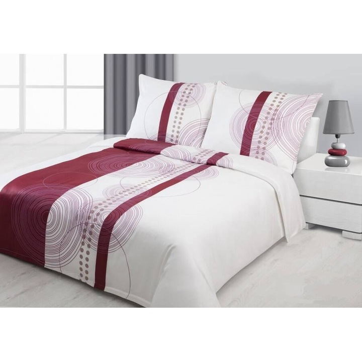 Ágynemű, Szatén pamut, 140 x 200 cm, Többszínű