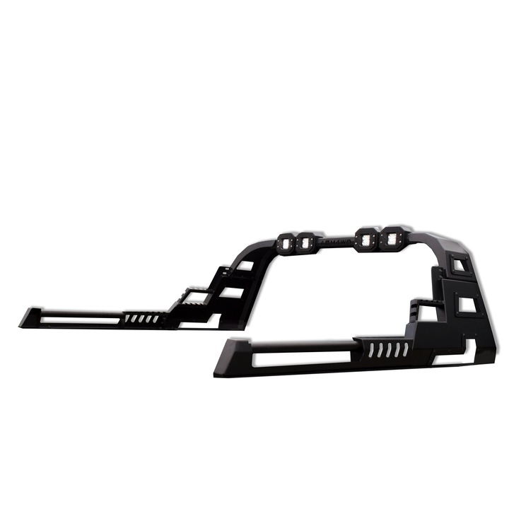 Bara de suport pentru masina, Play Xtreme, Otel, Negru