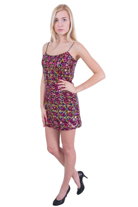 Rochie dama, Sarcia, Poliester, Multicolor, M