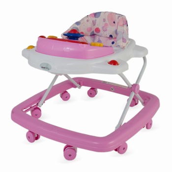 Premergator cu jucarie muzicala Easy Roz Premergator cu jucarie muzicala Easy Roz