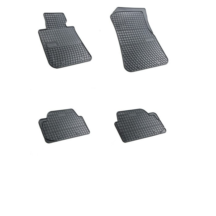 Covorase Auto Cauciuc 100% Dedicate BMW E 81/87 2004-2011, BMW E 82 2007, BMW E88 2008, BMW E84/F20 X1 2009-