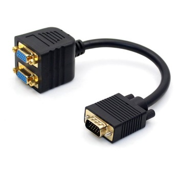 Splitter pasiv VGA 1x intrare, 2 x iesire Splitter pasiv VGA 1x intrare, 2 x iesire