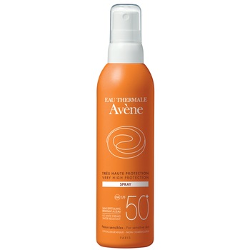 Spray cu protectie solara Avene, SPF 50+, 200 ml Spray cu protectie solara Avene, SPF 50+, 200 ml