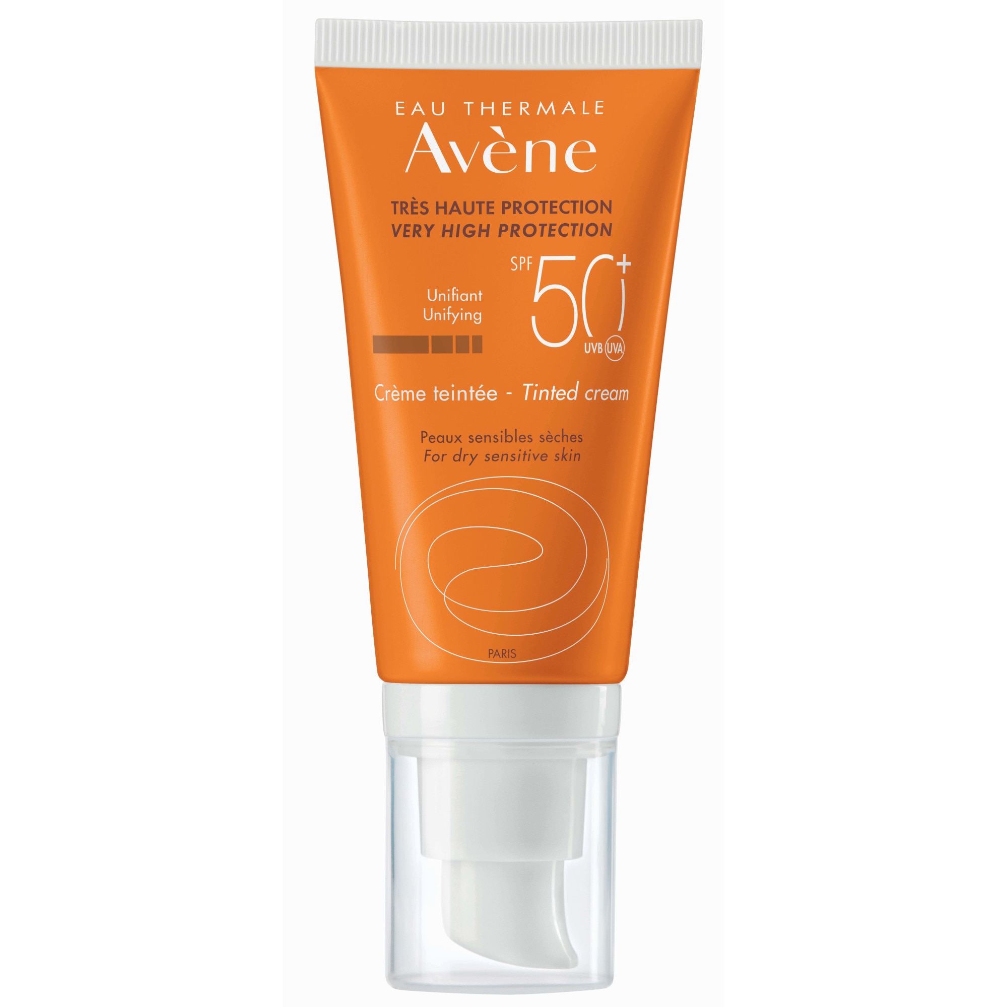 avene fényvédő anti age spf 50 színezett