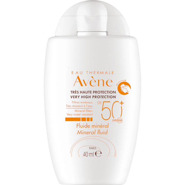 Fluid mineral Avene Sun, SPF 50+, 40 ml