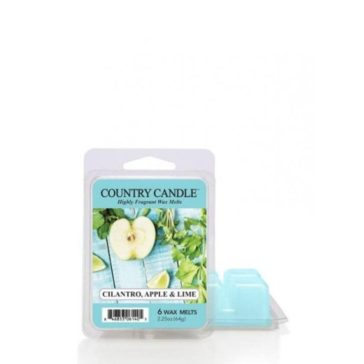 Селска свещ, кориандър, ябълка и лайм 64 г