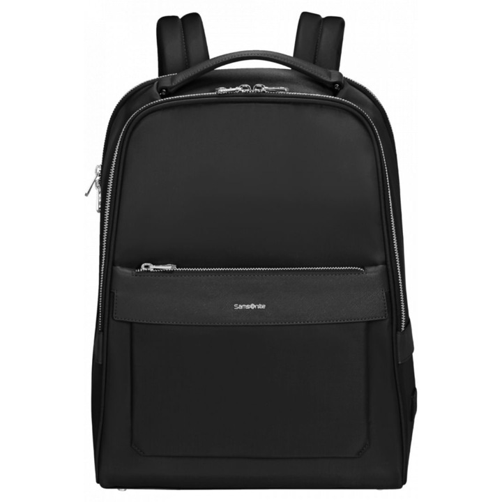 Rucsac laptop, Samsonite, Nylon, 14.1", Negru