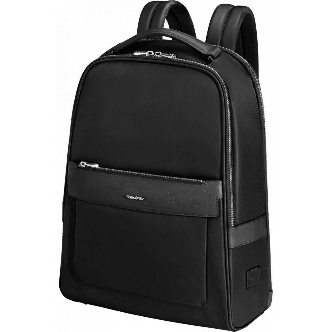 Rucsac laptop, Samsonite, Nylon, 14.1", Negru