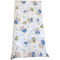 cearsaf cu elastic pe colt pentru saltea bebelusi 120x60 cm deseda ursuleti pe alb imagen 47_0_
0