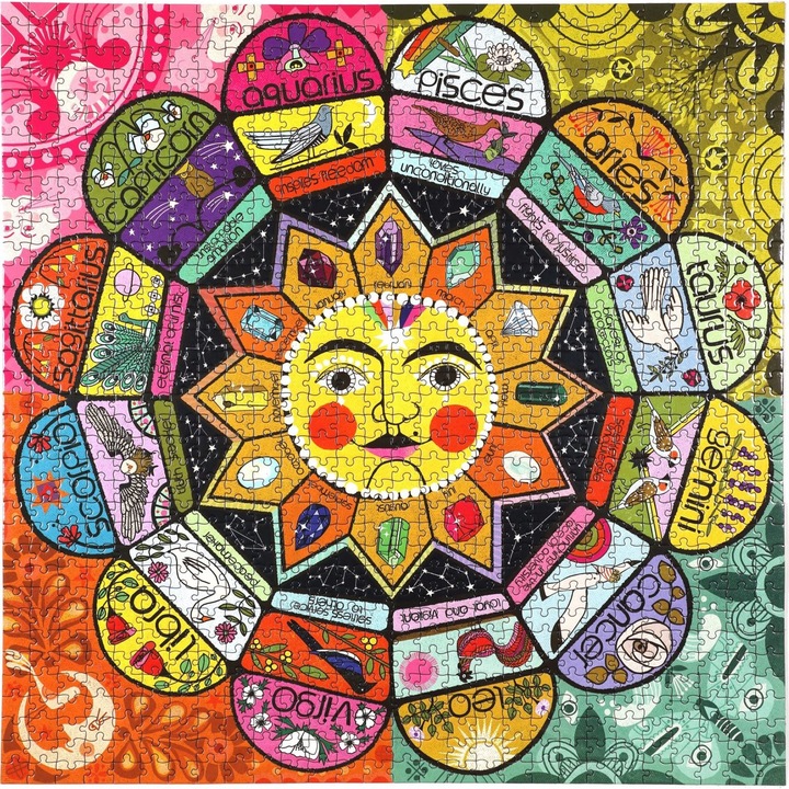 Puzzle, EEBOO, Multicolor