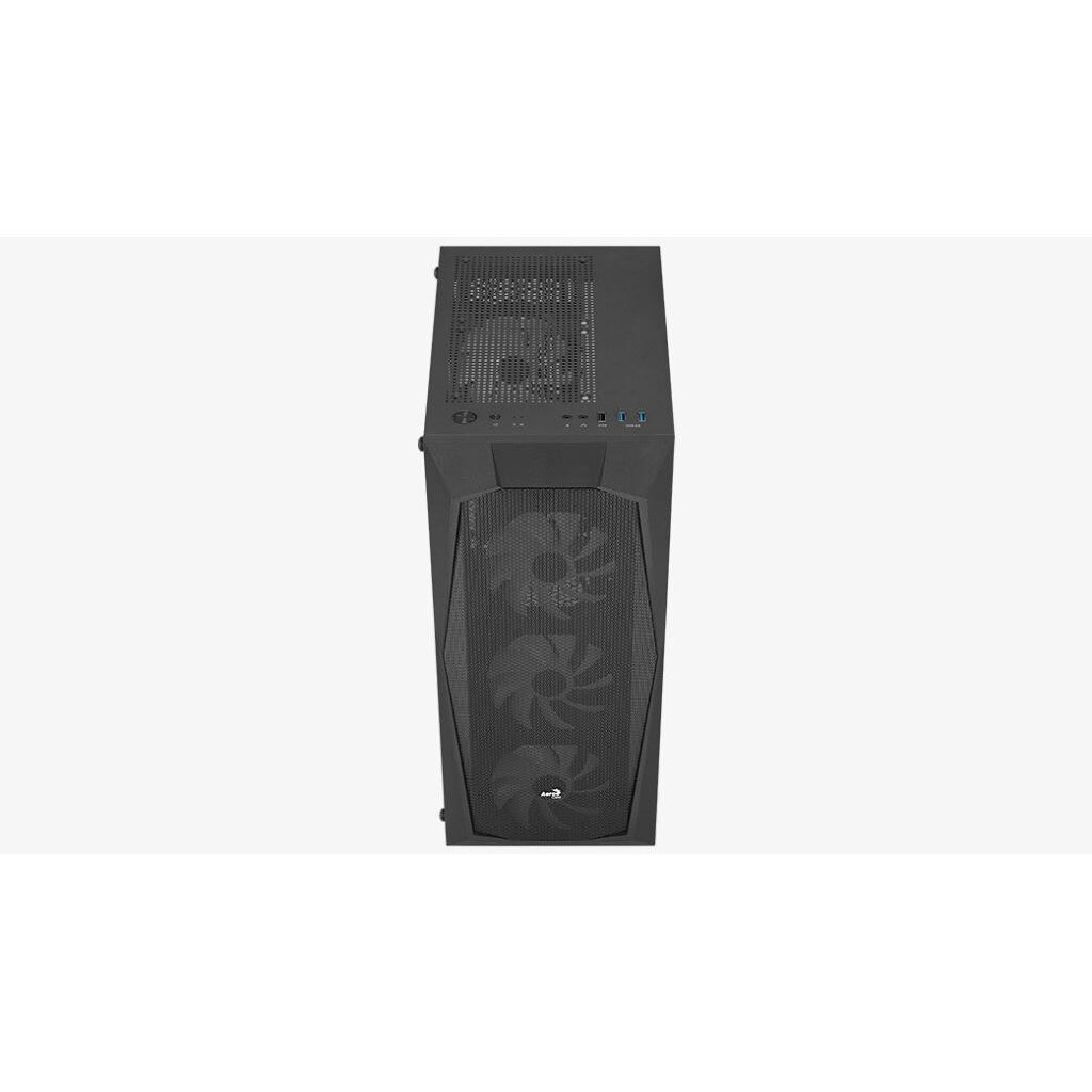 Carcasa ATX, Aerocool, Falcon-G-BK-V1, Sticla, Negru - eMAG.ro