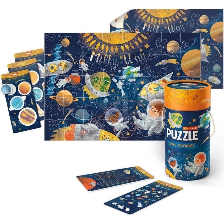 Set puzzle-uri, jocuri si accesorii, Dodo, Model spatiu, 3 ani