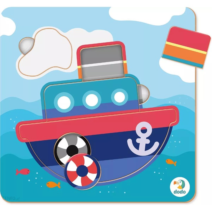 Пъзел, Додо, Модел на кораб, 5 части