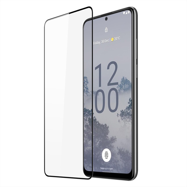 Фолио за стъкло на телефон Dux Ducis 10D Съвместим с Nokia X30 черно