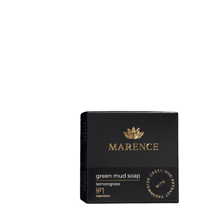 Sapun Marence, Green Mud, Lemongrass, 130g