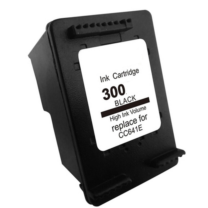 Cartus cerneala (inkjet) TIN compatibil cu HP CC640EE / HP 300 Black - 300 pagini, 6 ml (capacitate mare)