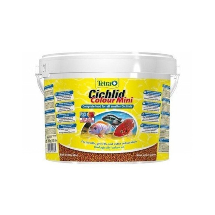 Mancare pesti, Tetra, Cichlid Color, 10 L