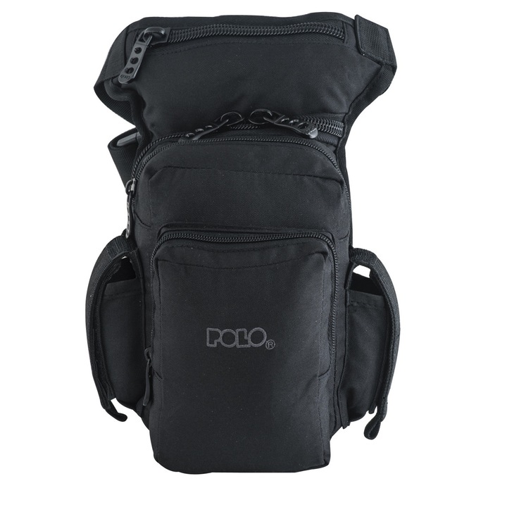 Toc pistol universal pentru talie, POLO, 3l, 29 x 23 x 4cm, Negru