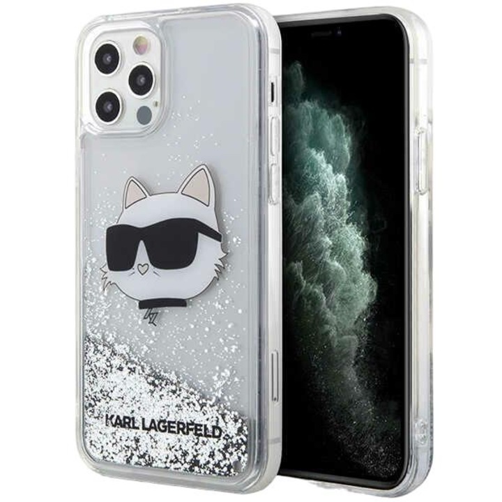 Husa pentru iPhone 12/12 Pro, Karl Lagerfeld, TPU, Transparent