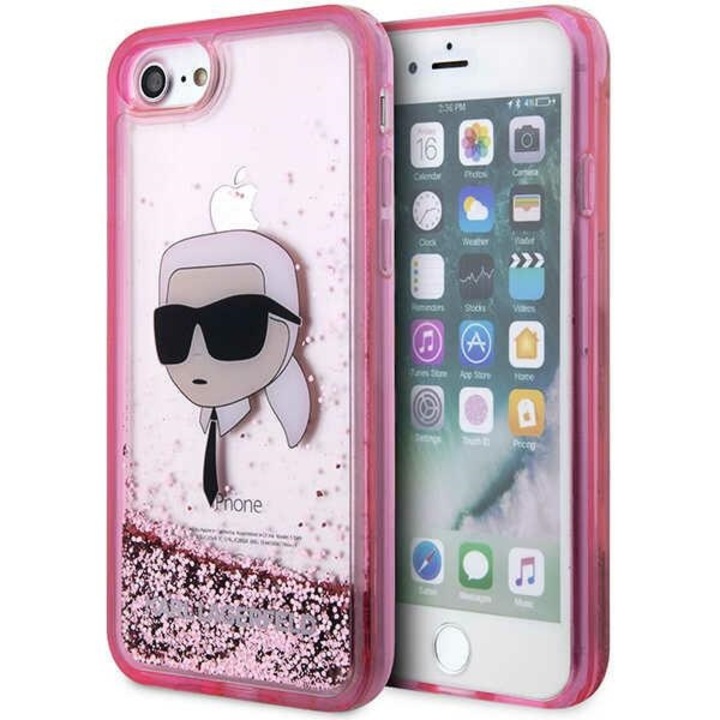 Husa protectie Karl Lagerfeld pentru iPhone SE 2022/SE 2020/8/7, TPU, Multicolor