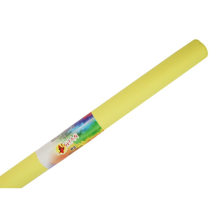 Shan krepppapír 50X200 sárga