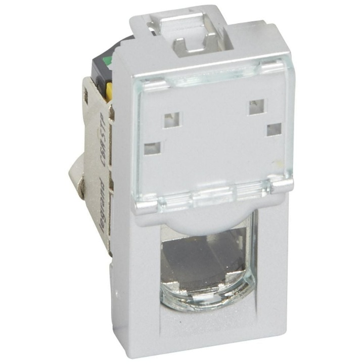 Priza RJ45 Legrand, Cat 6A, Alb