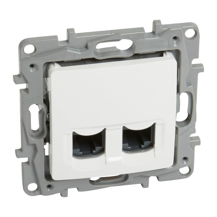 Priza Legrand, RJ45, CAT6, Alb