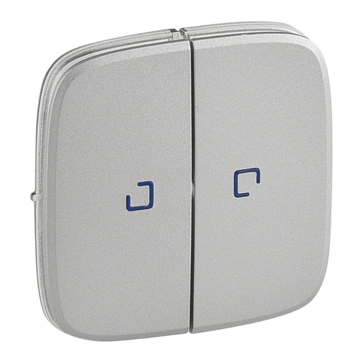 INTRERUPATOR VALLURE, TILE LUMINA, ALUMINIU, LEGRAND