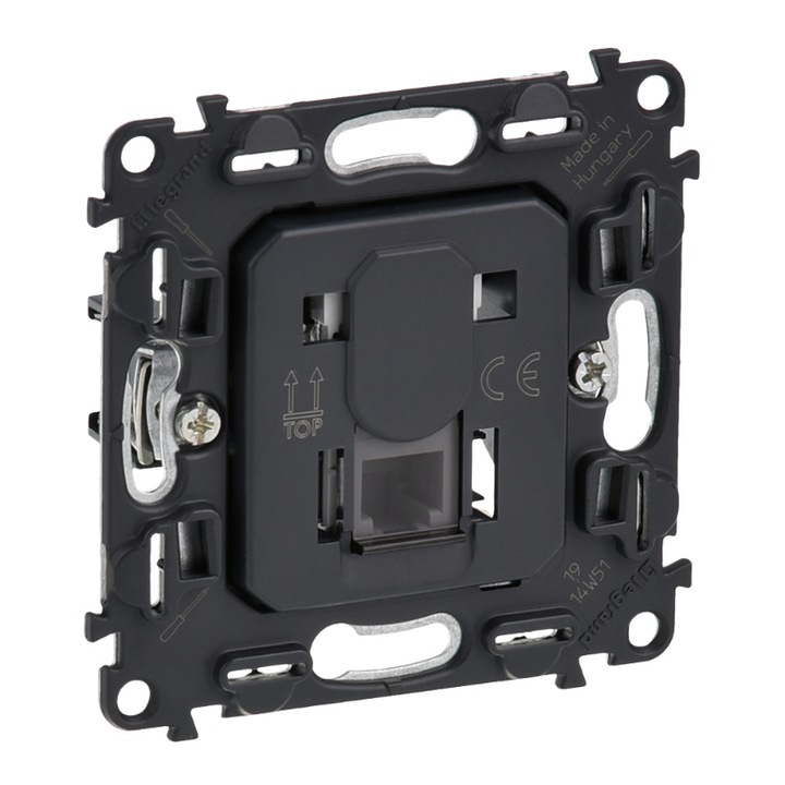 Mecanism priza, Legrand, RJ11, Negru