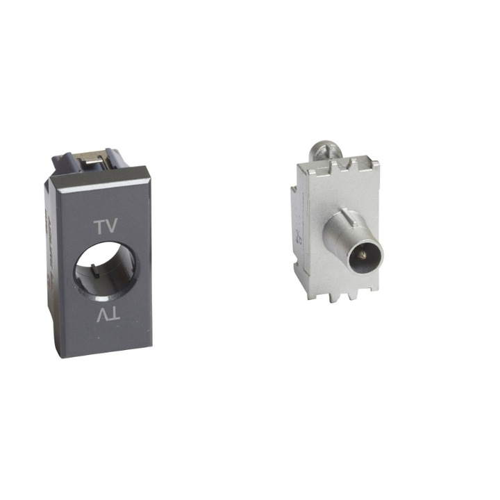 Priza simpla cu 1 soclu TV, Axolute Legrand