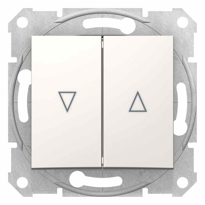 Прекъсвачи Legrand, Пластмаса, Бяло/Сиво