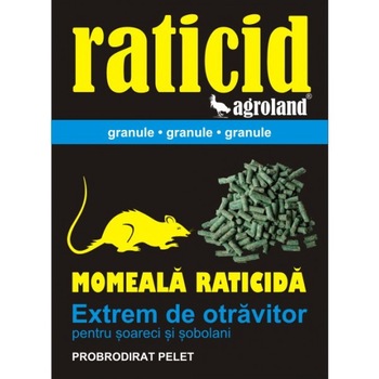 Raticid pelete albastre 400g Raticid pelete albastre 400g