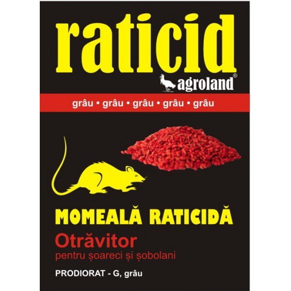 Raticid grau rosu 400g