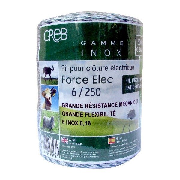 Fir pentru gard electric cu o inalta flexibilitate 250 m