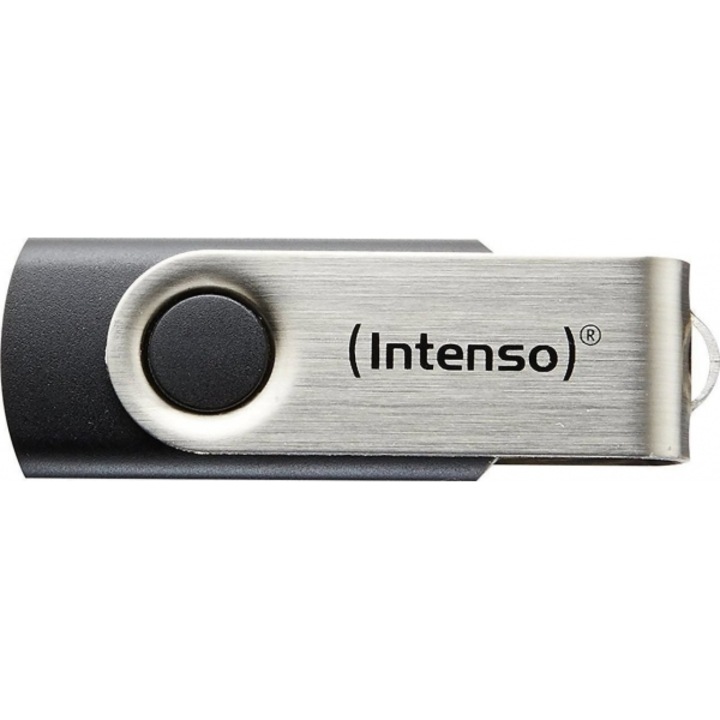 Memory stick, Intenso, 64GB, USB, сив