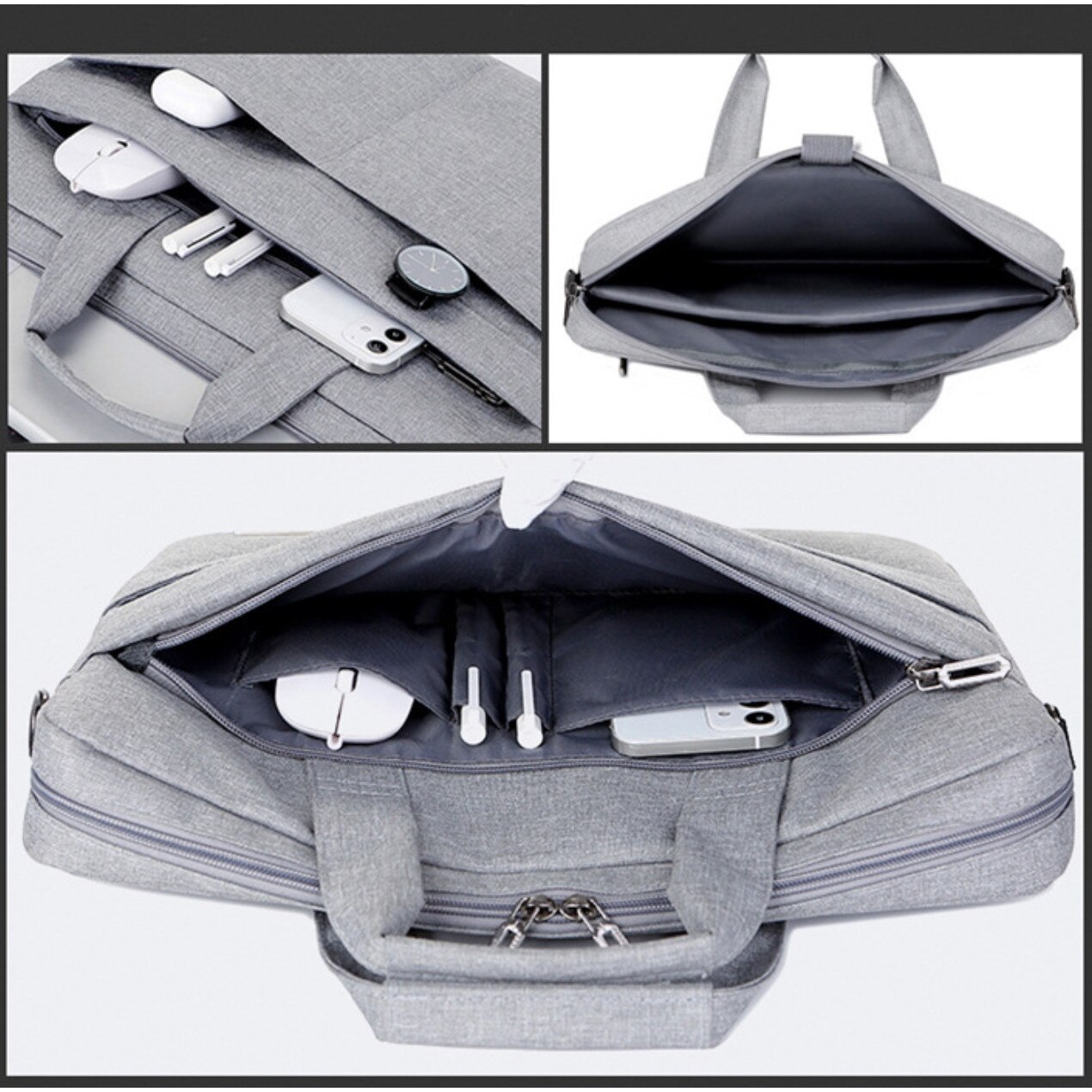 Geanta laptop Etui,14-15.6 inchi, impermeabil, roz, 41x30x7cm