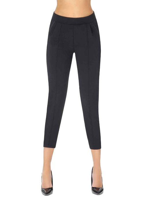 Colanti 2/3 dama, BasBleu, Negru, 2