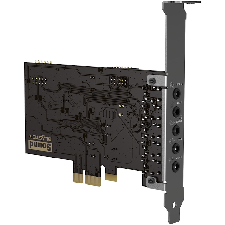Placa de sunet CREATIVE Sound Blaster Audigy FX v2 - Hi-res 5.1, PCIe