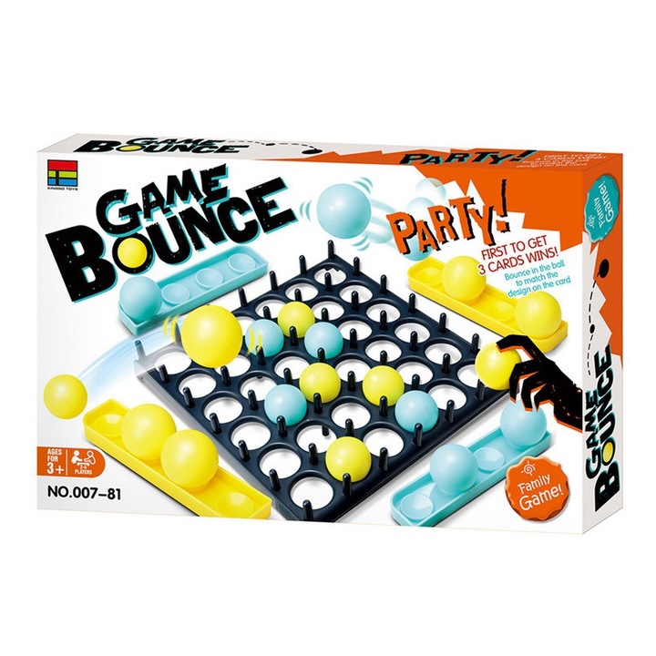 Joc Bounce Ball Party, interactiune parinte-copil