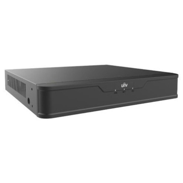 Inregistrator de retea cu 4 canale cu 1 slot HDD NVR Uniview, NVR501-04B