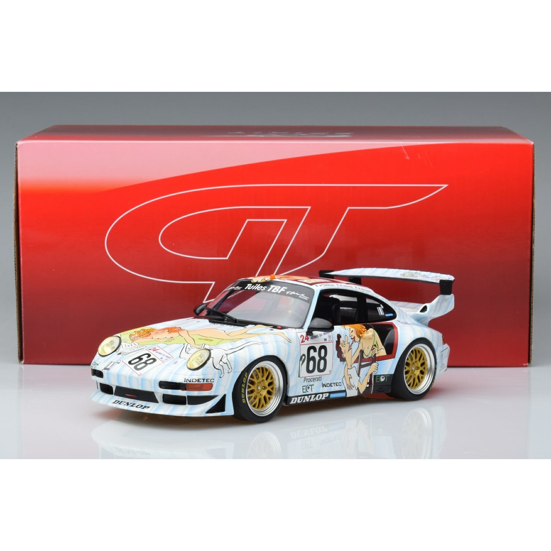 Macheta Porsche Gt Naked Lady H Le Mans Gt Spirit