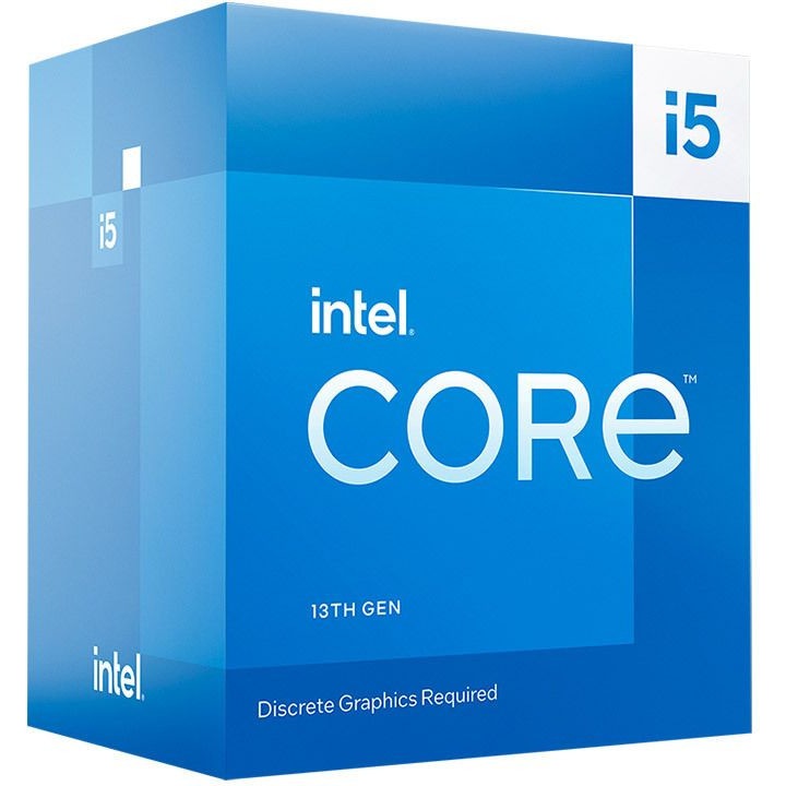 Процесор, Intel Core i5-13400F, 2,5 GHz, 20 MB, Без вградена графика, Socket 1700
