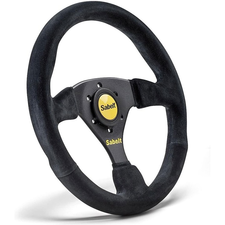 Volan, Sabelt, Piele, Negru