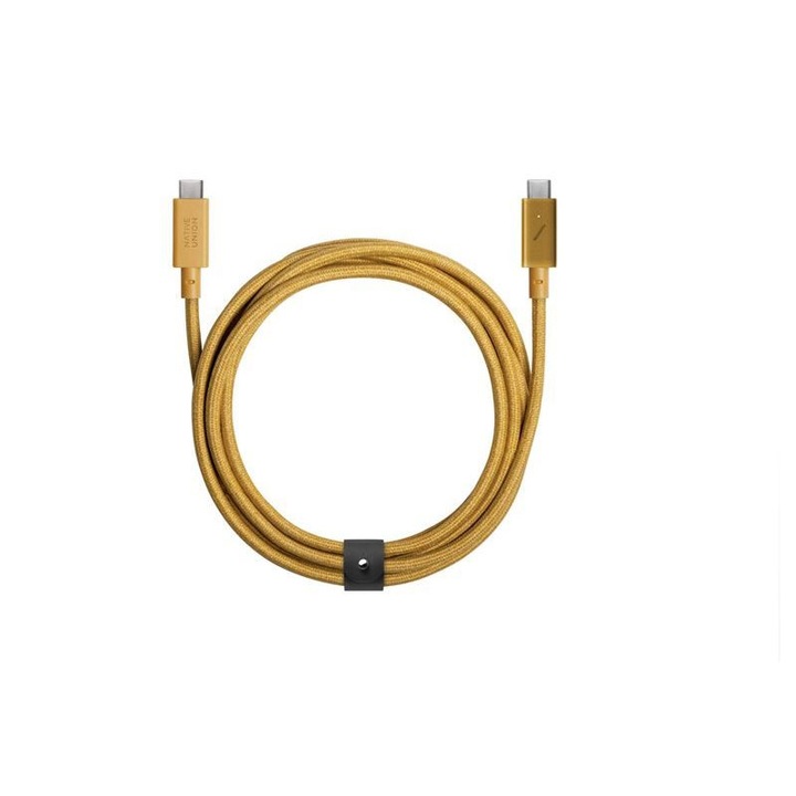 Native Union Belt Kábel Pro (USB-C – USB-C) 2.4m, kraft, Kábel