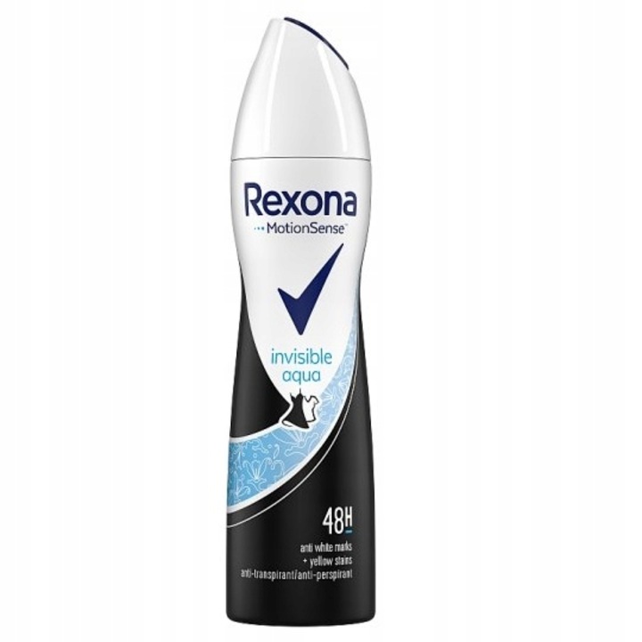 Deodorant, Rexona, Invisible Aqua, 48h, 150ml