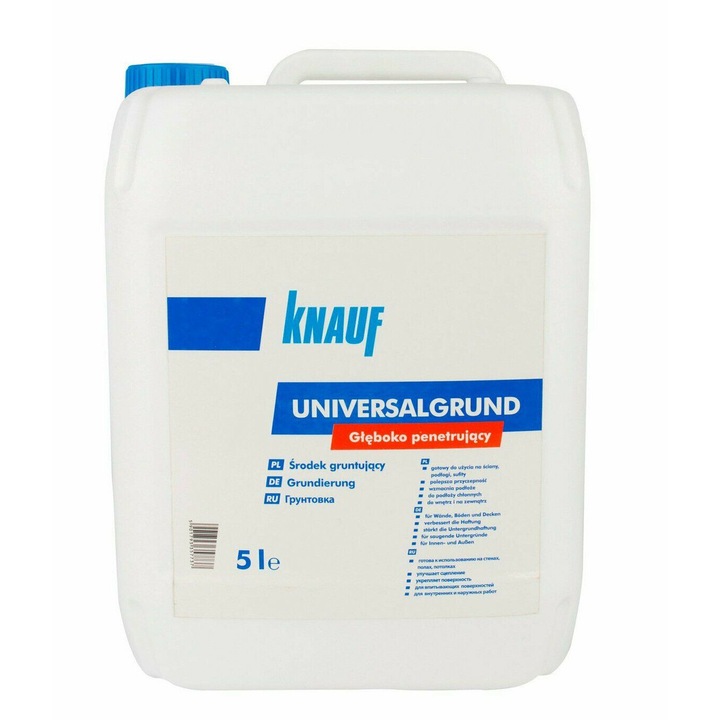 Grund, Knauf, Universal, 5L, Alb
