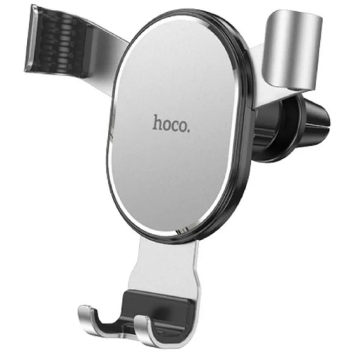 Suport auto mobil, Hoco CA56, Argintiu