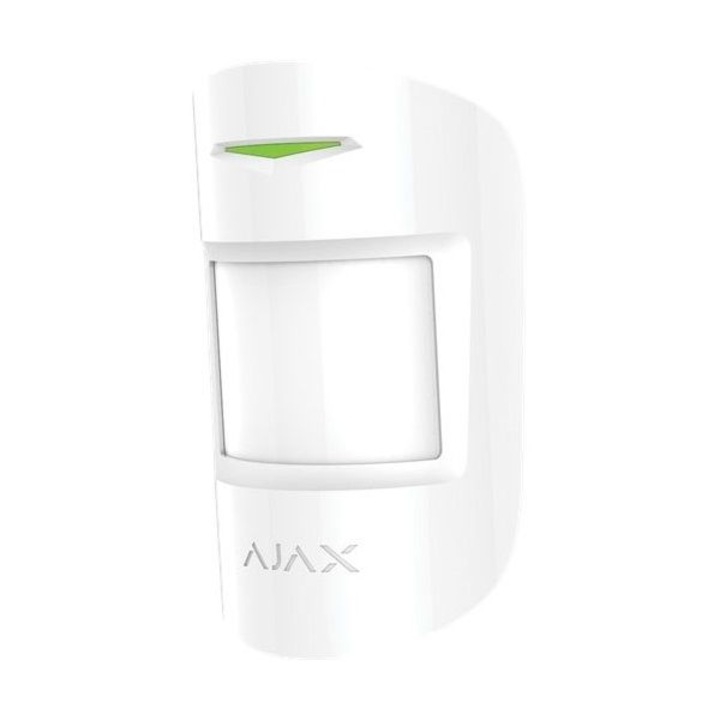 Senzor de miscare Ajax MotionProtect Plus, wireless PIR+MW, interior, alb