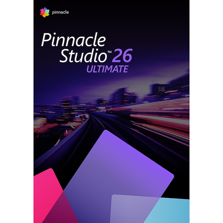 Pinnacle Studio 26 ULTIMATE, elektronikus licenc, korlátlan hozzáférés